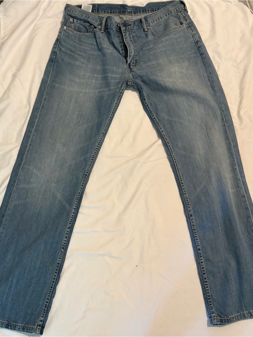 Levi's 559 Men's Light Wash Relaxed Straight Jeans W36 L32